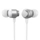 Joyroom JR-EC06 USB-C iebūvējamās austiņas, Sudraba