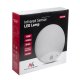 Maclean LED fasādes lampa ar kustības sensoru, 10W, IP44, 4000K, balta