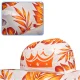 Inflatable Floating Chair with Cup Holders, Orange