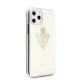 Guess iPhone 11 Pro vāciņš Glitter Triangle, zelta
