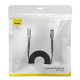 Baseus high Speed Six types of RJ45 Gigabit network cable (flat cable)15m Black