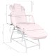 Activeshop Ivette Treatment Chair for Eyelash Extension, Pink