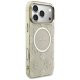 Guess IML Peony Dot MagSafe Phone Case Cover iPhone 17 Pro Max - Beige
