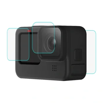 Защитное стекло Puluz 9H для GoPro HERO12 / 11 / 10 / 9 Black, PU507