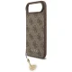 Guess 4G Charms Collection MagSafe vāciņš iPhone 17 Air, brūns