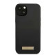 Guess Silicone Logo Plate MagSafe Case for iPhone 13 6.1\" Black
