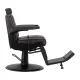 Барберское кресло Hair System BM88066B коричневое на черной базе