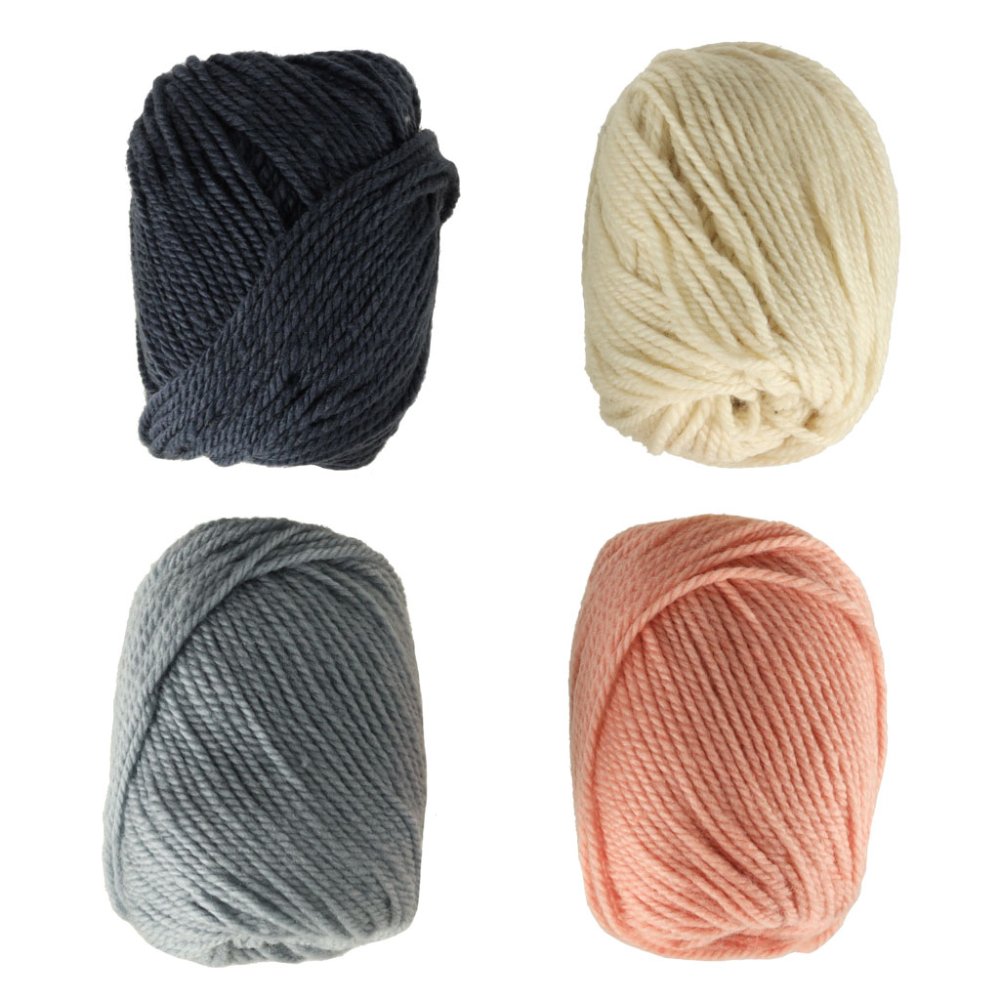 Knitting Yarn Set, 50 g, 4 pcs. (1)