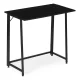 ModernHome Saliekams datorgalds 80x45 cm, melns