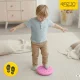 Сенсорный диск для детей 4FIZJO SensoKID для упражнений и игр, розовый
