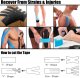 Proud Sports Athletic Weightlifting Adhesive Thumb Cohesive Kinesiology Recovery Tape Wrap for Muscle Fitness 50mm,...