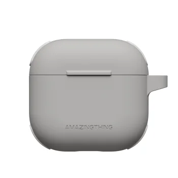 Austiņu maciņš AmazingThing Omni Case paredzēts Apple AirPods 4, pelēks