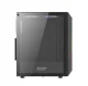 Datora korpuss Darkflash DK151 ar 3 RGB ventilatoriem, melns
