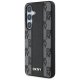 Чехол DKNY Leather Checkered Pattern MagSafe для Samsung Galaxy S25 Black