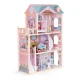 Ecotoys большой деревянный кукольный домик, 3 этажа, 11 предметов...