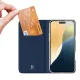 Apple iPhone 16 6.1\'\' DUX DUCIS Skin Pro Case Cover, Blue | Чехол для Телефона Кабура...