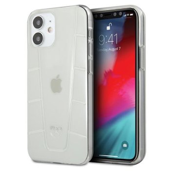 Mercedes iPhone 12 mini Case Transparent Line, Transparent