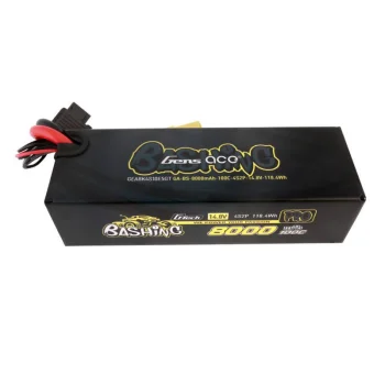 Gens ace 8000mAh 14.8V 100C 4S2P LiPo akumulators (GEA8K4S10E5GT)