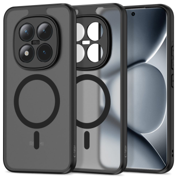 Xiaomi Redmi Note 15 Pro+ Plus Tech-Protect MagMat MagSafe Case Cover, Black | Telefona Vāciņš Maciņš Apvalks...