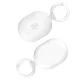 Беспроводные TWS наушники 3mk FlowBuds 6.0 с клипсой, Bluetooth 6.0, белый