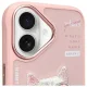 Nimmy Cool&Cute 2.0 Cat vāciņš Apple iPhone 16, Rozā