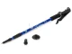 Nordic Walking un nūjošanas nūja ar kompasu, zila (1 gab.)