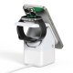 Duzzona W20 15W 4in1 inductive charger iPhone / AirPods / Apple Watch with night lamp - white