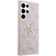 Чехол Guess 4G Big Metal Logo для Samsung Galaxy S23 Ultra, розовый