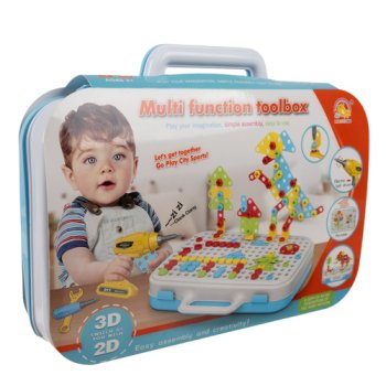 Креативная мозаика конструктор с шуруповертом 26105