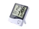 Weather station clock thermometer