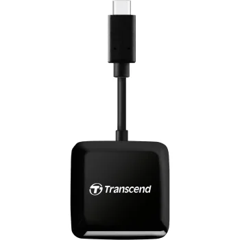 Картридер Transcend TS-RDC3 USB-C 3.2 Gen 1, Черный