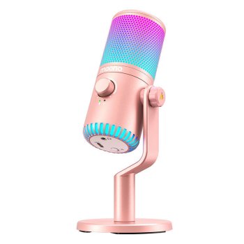 Maono DM30RGB Микрофон розовый