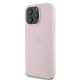 Guess iPhone 16 Pro Case Grained Ring MagSafe, Pink