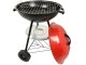 Pārvietojams Apaļš Kokogļu Dārza Grils ar Riteņiem un Vāku | Charcoal Garden Briquette Round Grill on Wheels