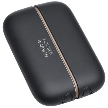 Magnetic Electric Hand Warmer 2-in-1 USB, Black