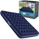 Bestway 67004 divvietīgs piepūšamais matracis 203x183x22 cm, tumši zils