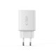 Tech-Protect NCA65W-GAN 3-portu 65W sienas lādētājs – balts