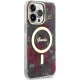Guess iPhone 14 Pro Max vāciņš Flower MagSafe, zaļš