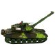 Tālvadības tanks RC War Tank 9993 2.4 GHz, meža maskēšanās krāsa