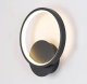 Sienas LED lampa 12W ZD132, melna matēta