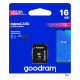 Goodram 16 GB microSDHC Memory Card (U1 100MB/s read)