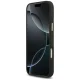 Guess 4G PU Stripe MagSafe Case for iPhone 17 Pro Max, Black