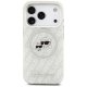 Karl Lagerfeld IML Glitter & Choupette Heads Logo MagSafe vāciņš iPhone 17 Pro - Pelēks | Karl&Choupette Phone Case...