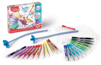 Inflatable markers creative art set Maped Crative 24 pcs.