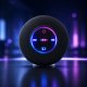 Мини беспроводная Bluetooth колонка с присоской, IPX4, черная
