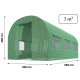 Садовая теплица тоннель 2x3,5 м (7м2) Plonos + 100м веревка для подвязки...