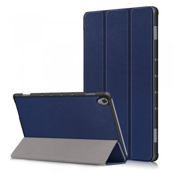 Huawei MediaPad M6 10.8'' Tri-fold Stand Cover Case, Dark Blue | Vāks Apvalks Pārvalks Grāmatiņa Planšetdatoram