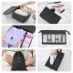 Travel Organizer 8 Pcs Black