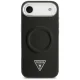 Чехол Guess Triangle Logo MagSafe для iPhone Air, Черный