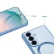 Чехол Tech-Protect MagFlex MagSafe для Samsung Galaxy S26, прозрачный синий